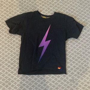 BOLT BOYFRIEND TEE - BLACK | AVIATOR NATION